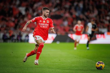 Portekiz Ligi maçında Rafa Silva SL Benfica ve SC Farense arasında Estadio Da Luz, Lizbon, Portekiz 'de oynanan 23 / 24' lük maçta. (Maciej Rogowski)