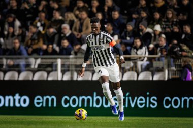 Portimonense SC ile Portekiz 'in Portimonense şehrindeki Estadio Municipal de Portimao' da SC Farense arasında oynanan Liga Portekiz maçında Pedrao. (Maciej Rogowski)