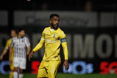 Portimonense SC ile Portimonense SC Farense arasında oynanan Liga Portekiz maçında Fabricio Isidoro, Portimao, Portekiz 'de Estadio Municipal de Portimao' da oynandı. (Maciej Rogowski)