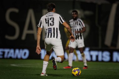 Portimonense SC ile Portimonense arasında oynanan Liga Portekiz maçında Alemao Estadio Municipal de Portimao, Portekiz 'de oynandı. (Maciej Rogowski)