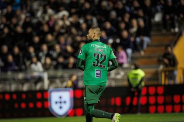 Portimonense SC ve Portimonense arasında oynanan Liga Portekiz maçında Kosuke Nakamura Estadio Municipal de Portimao, Portekiz 'de oynandı. (Maciej Rogowski)