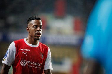 Cristian Borja, Taca Da Liga maçında (Allianz Kupası) Estadio Municipal de Leiria 'da Sporting CP ile SC Braga arasında oynanan ilk yarı final maçı - Estadio Dr. Magalhaes Pessoa, Leiria, Portekiz. (Maciej Rogowski)