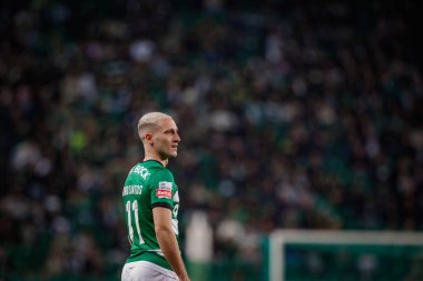 Liga Portugal maçında Nuno Santos, Sporting CP ve Casa Pia AC, Estadio Jose Alvalade, Lizbon, Portekiz arasında 23 / 24. (Maciej Rogowski)