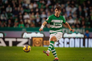 Liga Portugal maçında Daniel Braganca, Sporting CP ve Casa Pia AC, Estadio Jose Alvalade, Lizbon, Portekiz arasında 23 / 24. (Maciej Rogowski)