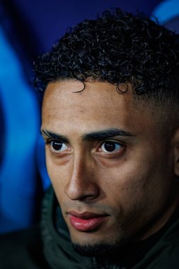 Raphinha UEFA Şampiyonlar Ligi sırasında SSC Napoli ile FC Barcelona arasında oynanan 23 / 24 Stadyum Diego Armando Maradona, Napoli, İtalya. (Maciej Rogowski)