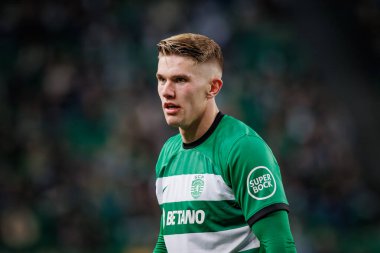 Viktor Gyokeres UEFA Avrupa Ligi 'nde Sporting CP ve BSC Young Boys arasında oynanan 23 / 24 maçında Estadio Jose Alvalade, Lizbon, Portekiz' de. (Maciej Rogowski)