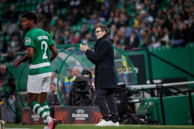 Raphael Wicky UEFA Avrupa Ligi 'nde Sporting CP ve BSC Young Boys arasında oynanan maçta Estadio Jose Alvalade, Lizbon, Portekiz' de oynandı. (Maciej Rogowski)