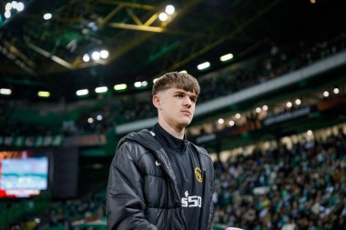 UEFA Avrupa Ligi sırasında Mats Seiler, Estadio Jose Alvalade, Lizbon 'daki Sporting CP ve BSC Young Boys arasında oynanan 23 / 24 maçında. (Maciej Rogowski)