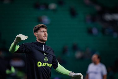 Franco Israel, UEFA Avrupa Ligi 'nde Sporting CP ve BSC Young Boys arasında oynanan Estadio Jose Alvalade, Lizbon, Portekiz maçında. (Maciej Rogowski)