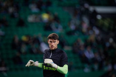 Franco Israel, UEFA Avrupa Ligi 'nde Sporting CP ve BSC Young Boys arasında oynanan Estadio Jose Alvalade, Lizbon, Portekiz maçında. (Maciej Rogowski)