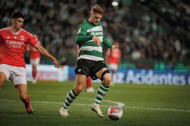 Viktor Gyokeres, Portekiz 'in Taca de Portugal maçında SL Benfica ile Portekiz' in başkenti Lizbon 'da oynanan Estadio Jose Alvalade maçında yarı final oynadı. (Maciej Rogowski)