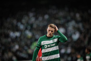 Viktor Gyokeres, Portekiz 'in Taca de Portugal maçında SL Benfica ile Portekiz' in başkenti Lizbon 'da oynanan Estadio Jose Alvalade maçında yarı final oynadı. (Maciej Rogowski)