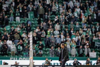 Portekiz, Lizbon 'daki Estadio Jose Alvalade' de Sporting CP ve SL Benfica arasında oynanan Taca de Portugal maçında Roger Schmidt. (Maciej Rogowski)