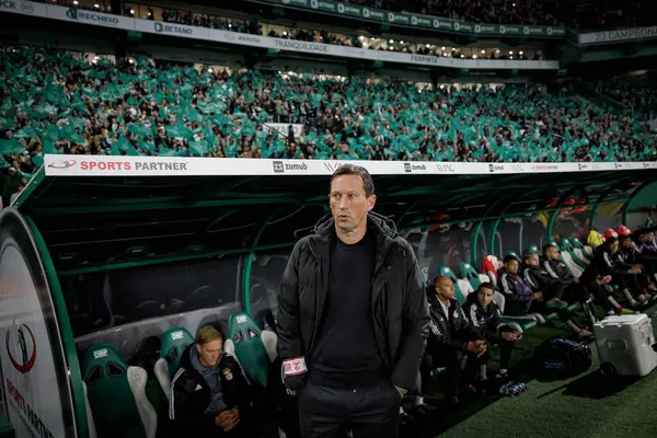 stock image Roger Schmidt  during Taca de Portugal  23/24 semifinal game between Sporting CP and SL Benfica at Estadio Jose Alvalade, Lisbon, Portugal. (Maciej Rogowski)