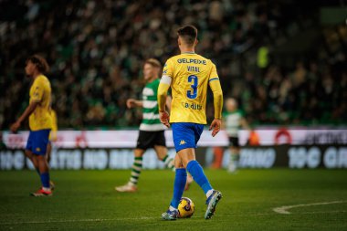 Liga Portugal maçında Bernardo Vital, Sporting CP ve GD Estoril Praia, Estadio Jose Alvalade, Lizbon, Portekiz arasında 23 / 24 maça çıktı. (Maciej Rogowski)