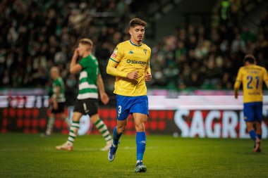 Liga Portugal maçında Bernardo Vital, Sporting CP ve GD Estoril Praia, Estadio Jose Alvalade, Lizbon, Portekiz arasında 23 / 24 maça çıktı. (Maciej Rogowski)