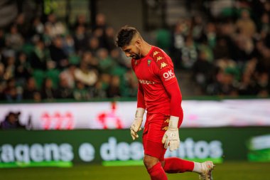 Marcelo Carne, Liga Portugal maçında 23 / 24, Sporting CP ve GD Estoril Praia, Estadio Jose Alvalade, Lizbon, Portekiz arasında. (Maciej Rogowski)