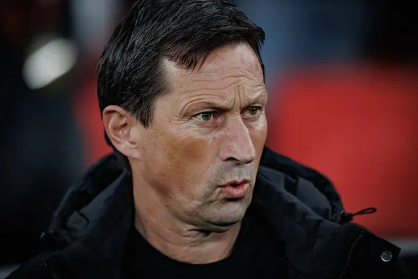 Stock image Roger Schmidt during UEFA Europa League 23/24 game between SL Benfica and  Rangers FC at Estadio Da Luz, Lisbon, Portugal. (Maciej Rogowski)