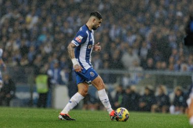 Portekiz Ligi maçında Alan Varela FC Porto ve SL Benfica arasında Estadio Do Dragao, Porto, Portekiz 'de oynandı. (Maciej Rogowski)