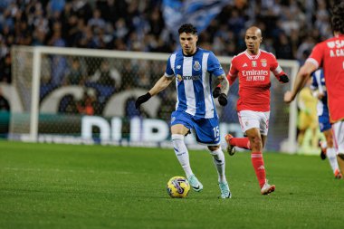 Portekiz Ligi maçında Jorge Sanchez FC Porto ve SL Benfica arasında Estadio Do Dragao, Porto, Portekiz 'de oynandı. (Maciej Rogowski)