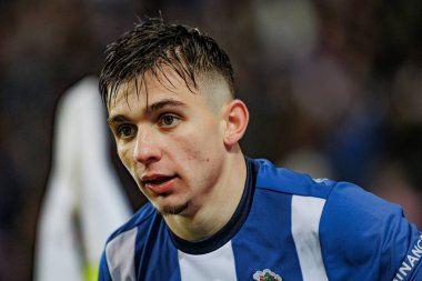 Francisco Conceicao Liga Portekiz maçı sırasında Portekiz 'in Porto şehrinde Estadio Do Dragao' da FC Porto ve SL Benfica arasında oynanmıştır. (Maciej Rogowski)