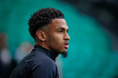 Marcus Edwards, UEFA Avrupa Ligi maçında Portekiz 'deki Estadio Jose Alvalade' de Sporting CP ve Atalanta BC arasında oynuyordu. (Maciej Rogowski)