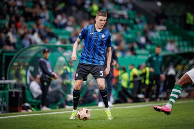 x, Portekiz 'in Lizbon şehrinde Estadio Jose Alvalade' de Sporting CP ve Atalanta BC arasında oynanan UEFA Avrupa Ligi maçı sırasında. (Maciej Rogowski)