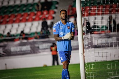 Liga Portekiz maçında Ricardo Batista CF Estrela Amadora ve Casa Pia AC arasında Estadio Jose Gomes, Amadora, Lizbon, Portekiz 'de oynanan 23 / 24 maçında. (Maciej Rogowski)