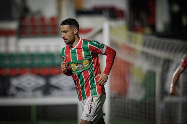 Kikas, Liga Portekiz 'de Estrela Amadora ile Casa Pia AC arasında oynanan 23 / 24 maçında attığı golü Estadio Jose Gomes, Amadora, Lizbon, Portekiz' de attığı golü kutluyor. (Maciej Rogowski)