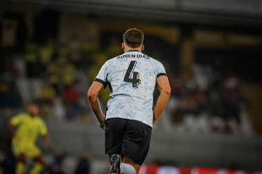 Ruben Dias, Portekiz ve İsveç milli takımı Estadio Dom Afonso Henriques, Guimaraes, Portekiz milli takımı arasında oynanan uluslararası dostluk maçı sırasında. (Maciej Rogowski)