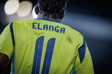 Portekiz ve İsveç milli takımı Estadio Dom Afonso Henriques, Guimaraes, Portekiz milli takımı arasında oynanan dostça uluslararası maç sırasında Anthony Elanga. (Maciej Rogowski)