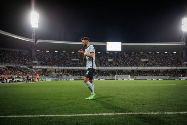 Bruno Fernandes, Portekiz ve İsveç milli takımı Estadio Dom Afonso Henriques, Guimaraes, Portekiz milli takımı arasında oynanan dostça uluslararası maç sırasında. (Maciej Rogowski)