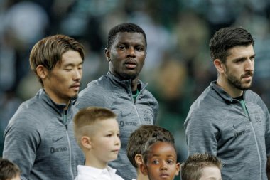 Portekiz Ligi maçında Ousmane Diomande, Sporting CP ve Boavista FC, Estadio Jose Alvalade, Lizbon, Portekiz. (Maciej Rogowski)