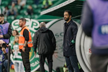 Liga Portekiz maçı sırasında Ruben Amorim ile Boavista FC, Estadio Jose Alvalade, Lizbon, Portekiz arasında oynanmıştır. (Maciej Rogowski)