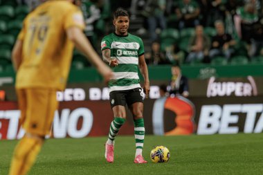 Matheus Reis, Liga Portekiz maçında Boavista FC, Estadio Jose Alvalade, Lizbon, Portekiz arasında oynadı. (Maciej Rogowski)