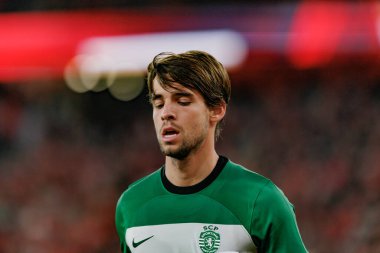 Portekiz 'in Lizbon şehrinde Estadio Da Luz' da SL Benfica ile Sporting CP arasında oynanan ikinci yarı final maçında Daniel Braganca. (Maciej Rogowski)