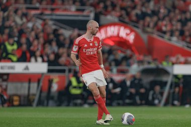 Fredrik Aursnes Taca de Portugal maçında SL Benfica ve Sporting CP arasında Estadio Da Luz, Lizbon, Portekiz 'de oynandı. (Maciej Rogowski)