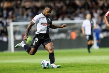 Liga Portekiz maçında David Pastor SC Farense ve SL Benfica, Estadio de Sao Luis, Faro, Portekiz arasında oynadı. (Maciej Rogowski)