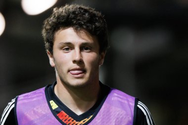 Liga Portekiz maçında Joao Neves SC Farense ve SL Benfica, Estadio de Sao Luis, Faro, Portekiz arasında oynamıştır. (Maciej Rogowski)