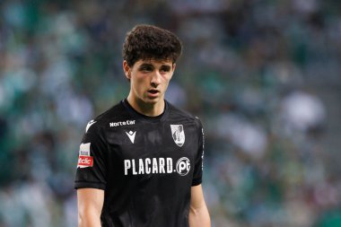 Portekiz 'in Lizbon şehrinde Estadio Jose Alvalade' de oynanan Liga Portekiz maçı sırasında Manu Silva, Sporting CP ve Vitoria SC arasında oynanmıştır. (Maciej Rogowski)