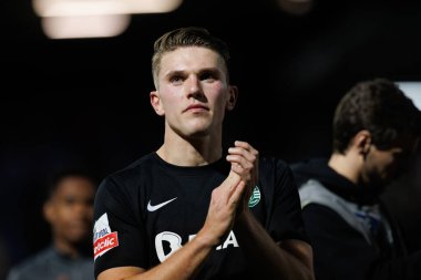 Estadio Municipal de Famalicao, Vila Nova de Famalicao, Portekiz 'de FC Famalicao ile Sporting CP arasında oynanan Liga Portekiz maçı sırasında Viktor Gyokeres. (Maciej Rogowski)