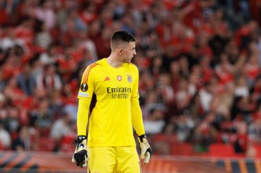 SL Benfica ve Olympique de Marseille arasında oynanan UEFA Avrupa Ligi maçında Anatoliy Trubin, Estadio Da Luz, Lizbon, Portekiz. (Maciej Rogowski)