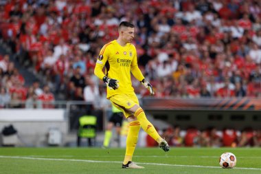 SL Benfica ve Olympique de Marseille arasında oynanan UEFA Avrupa Ligi maçında Anatoliy Trubin, Estadio Da Luz, Lizbon, Portekiz. (Maciej Rogowski)