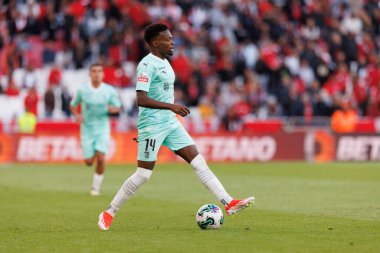 Portekiz Ligi maçında Alvaro Djalo SL Benfica ve SC Braga arasında Estadio Da Luz, Lizbon, Portekiz 'de oynandı. (Maciej Rogowski)