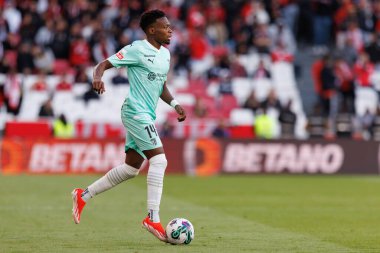 Portekiz Ligi maçında Alvaro Djalo SL Benfica ve SC Braga arasında Estadio Da Luz, Lizbon, Portekiz 'de oynandı. (Maciej Rogowski)