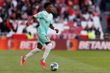 Portekiz Ligi maçında Alvaro Djalo SL Benfica ve SC Braga arasında Estadio Da Luz, Lizbon, Portekiz 'de oynandı. (Maciej Rogowski)