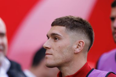 SL Benfica ve SC Braga arasında oynanan Liga Portekiz maçında Benjamin Rollheiser, Estadio Da Luz, Lizbon, Portekiz 'de. (Maciej Rogowski)