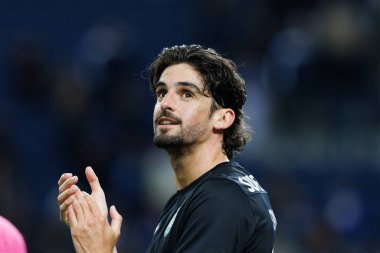 Francisco Trincao, Portekiz Liga maçında Estadio do Dragao 'da FC Porto ve Sporting CP arasında oynadı. (Maciej Rogowski)