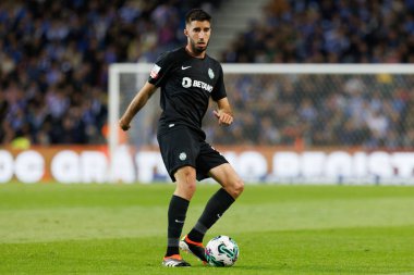 Portekiz 'in Porto şehrinde Estadio do Dragao' da FC Porto ve Sporting CP arasında oynanan Liga maçında Goncalo Inacio. (Maciej Rogowski)