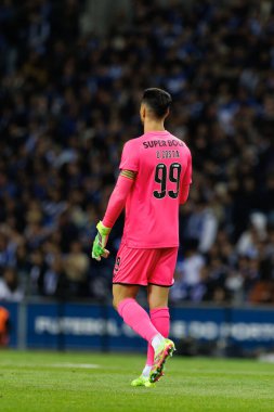 Portekiz Ligi maçında Diogo Costa Estadio do Dragao, Porto, Portekiz 'de FC Porto ve Sporting CP arasında oynadı. (Maciej Rogowski)